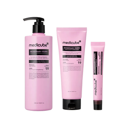 Rosemary PDRN Scalp & Hair Strengthening Care Set | 6-Step Full Routine