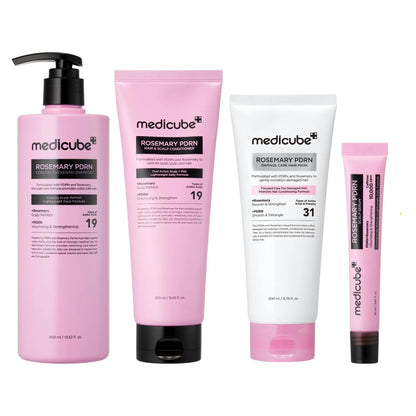 Rosemary PDRN Scalp & Hair Strengthening Care Set | 6-Step Full Routine