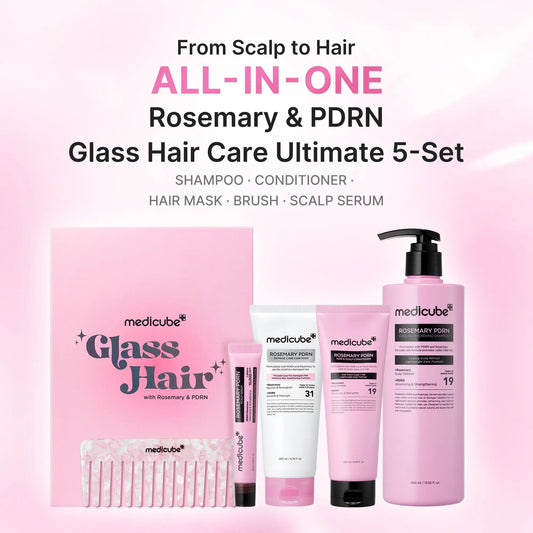 Rosemary PDRN Scalp & Hair Strengthening Care Set | 6-Step Full Routine