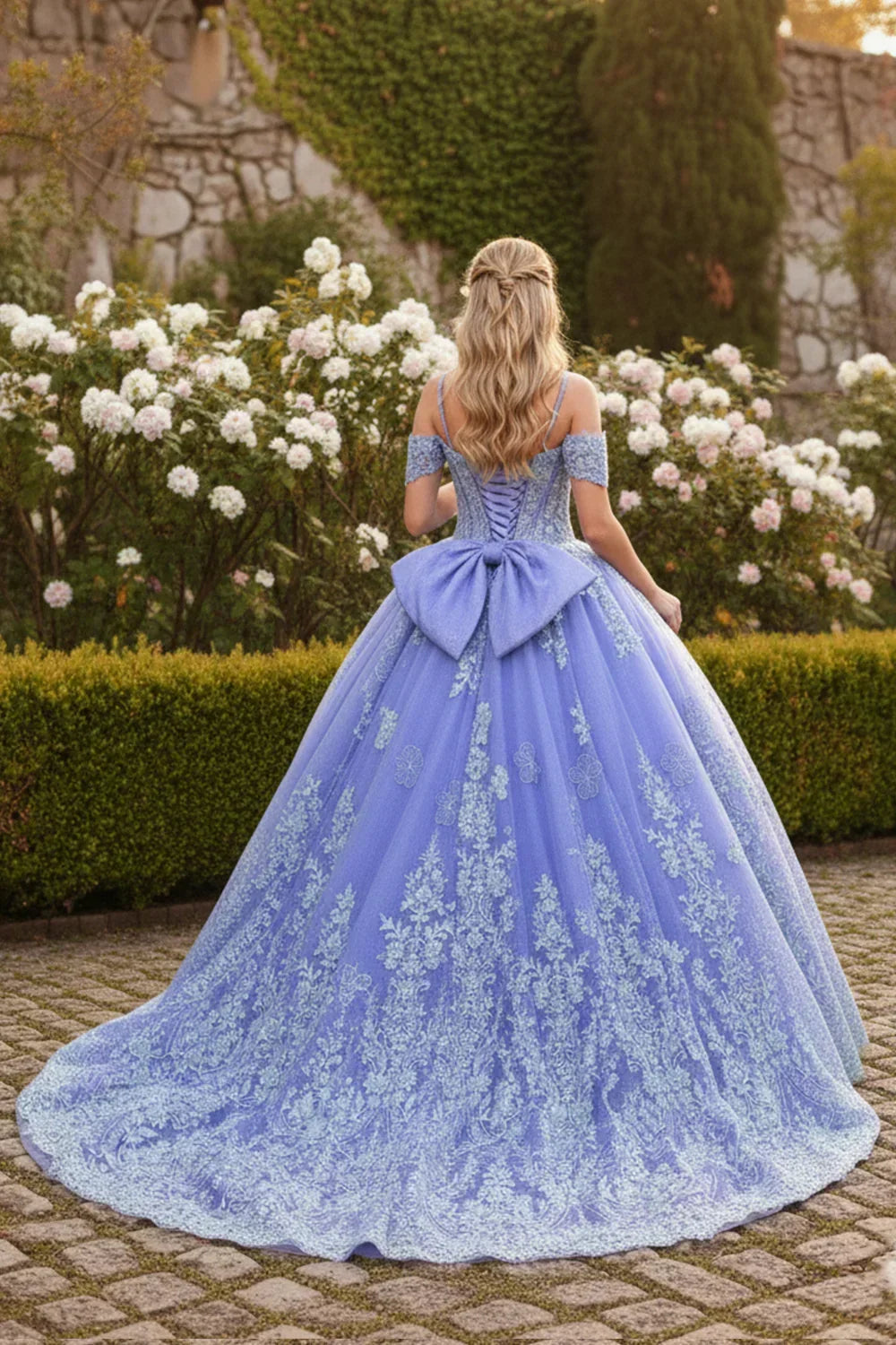 Luxurious Ball Gown Sweetheart Quinceañera Dress With Floral Embroidery | Promspark